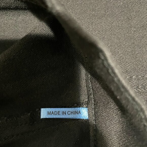 J.McLaughlin Womens Black Rainey Long Bottom Pants Size 8 Cotton Blend Slim Fit - Picture 8 of 16